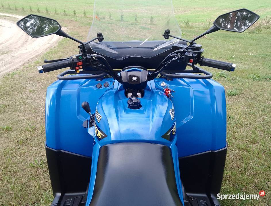 Quad Cf Moto Cforce 450 4x4 Dokumenty Grzane serwisowany w ASO Konin sprzedam