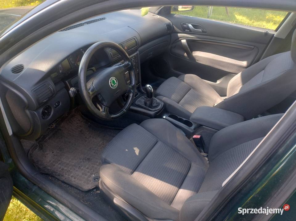 Fotele Kpl Skoda SuperB 1 2003r Sedan Wysyłka Fotele i kanapy Elbląg sprzedam