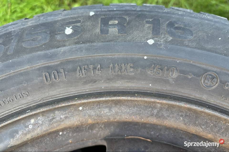 Felgi z Oponami 4 2055516 Opel Astra H stalowe Samochodowe Gorzów Wielkopolski