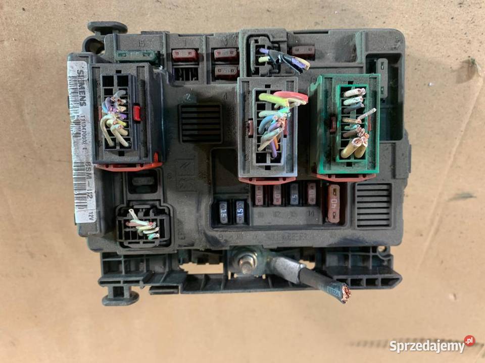 Skrzynka bsi Bsmb2 citroen berlingo peugeot Układ elektryczny Szczecin
