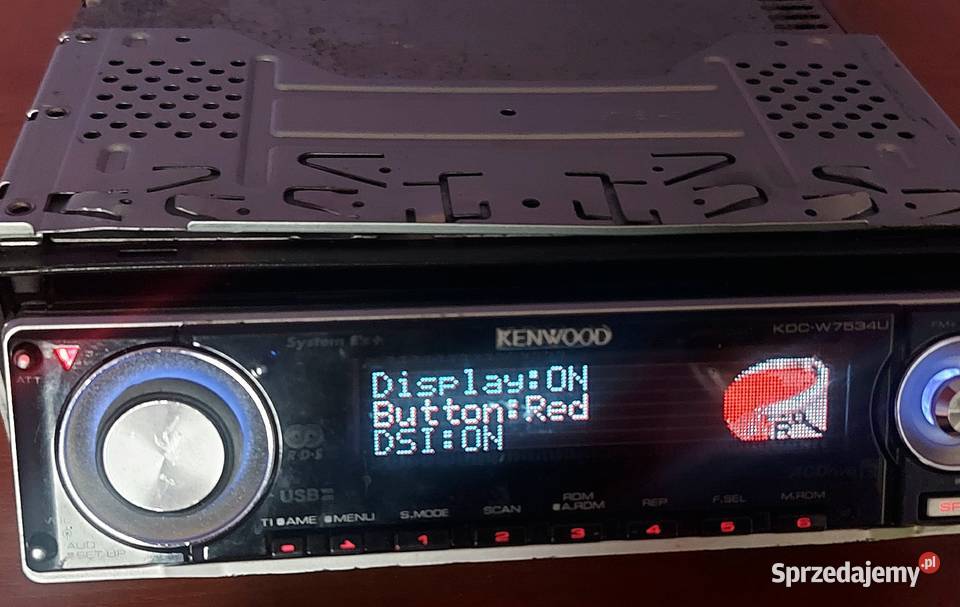 Kenwood KDCW7534U I WOLFSON 24BIT I Winda I zmieniarka Kępno