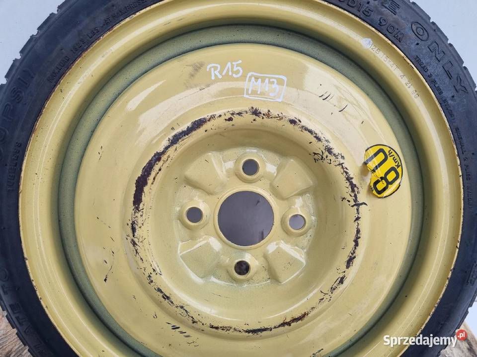 KOŁO DOJAZDOWE Mazda 323 Dojazdówka 11570 R15 Chełm