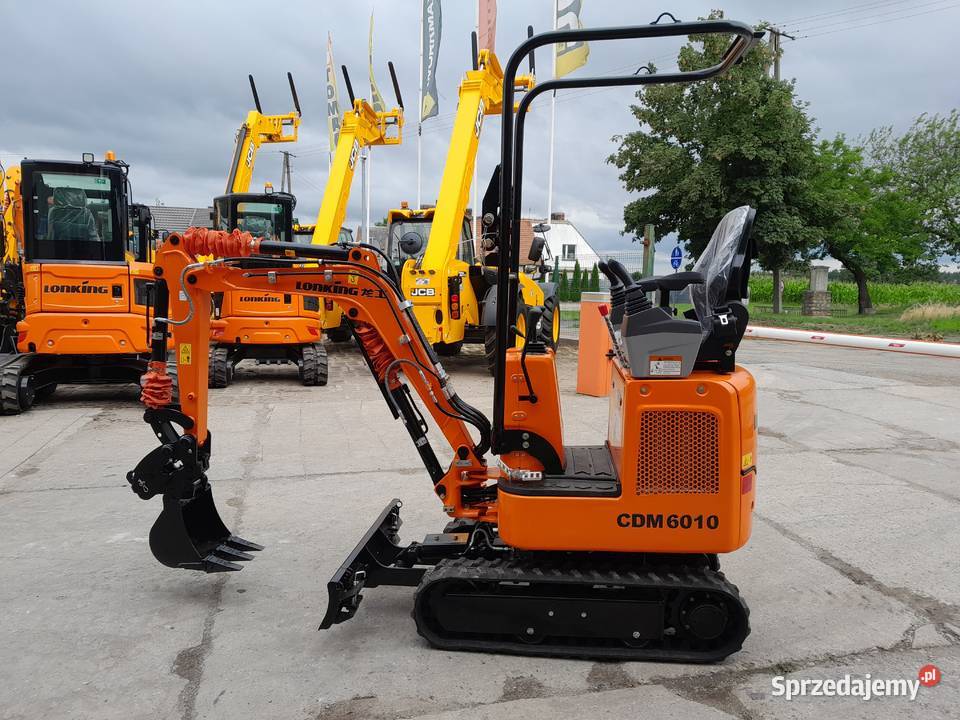 KOPARKA GĄSIENICOWA 1 TONA LONKING 2026R JCB CAT nie Krotoszyn