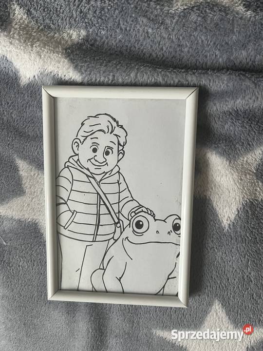 Obraz katykatura handmade Obrazki i obrazy Dekoracje i ozdoby Poznań sprzedam