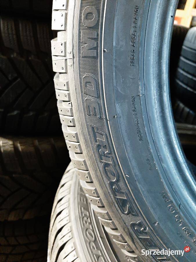 4x Opona UŻYWANA ZIMOWA 25545R17 DUNLOP 119 Zaścianki