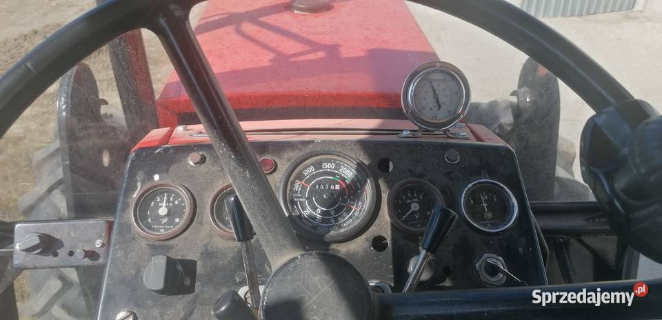 Ursus 1014 z ladowaczem czołowym sipma warmińsko-mazurskie Nowa Pasłęka