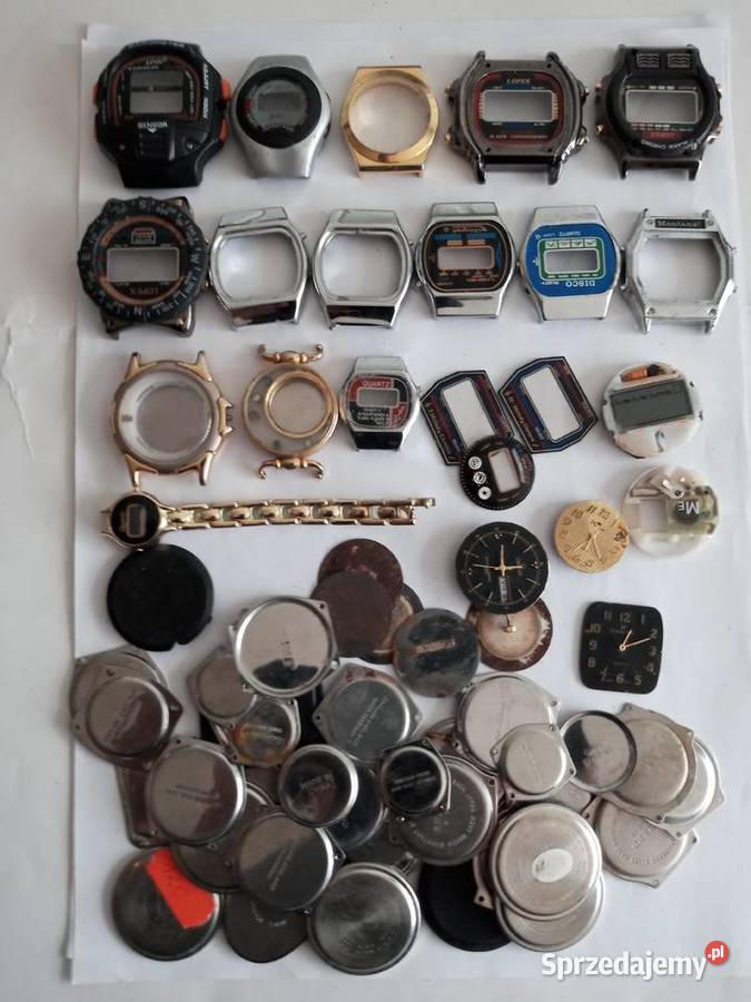 ZESTAW 143 ZEGARKÓW NA CZĘŚCI Szczecinek