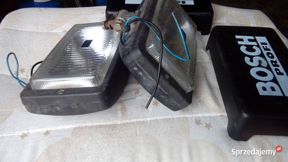 Duże halogeny Bosch z osłonami Pozostałe dolnośląskie