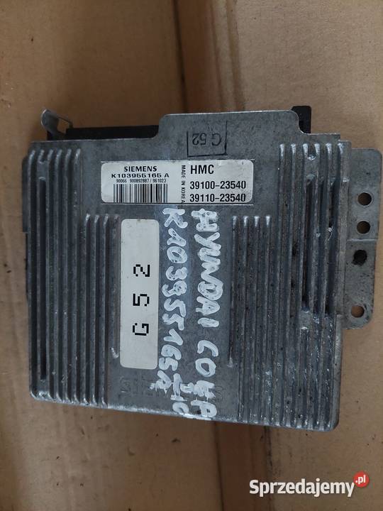 HYUNDAI COUPE komputer sterownik K103955165A osobowe świętokrzyskie Kielce