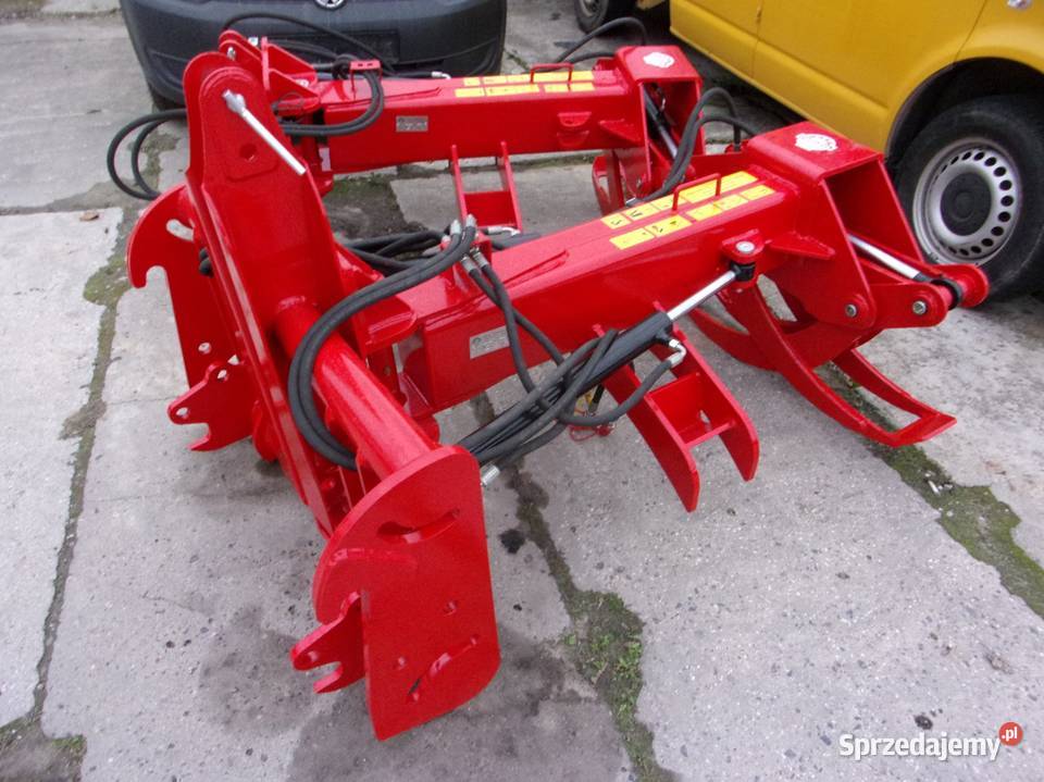 Chwytak do drewna kleszcze do zrywki dostępne łódzkie Opoczno