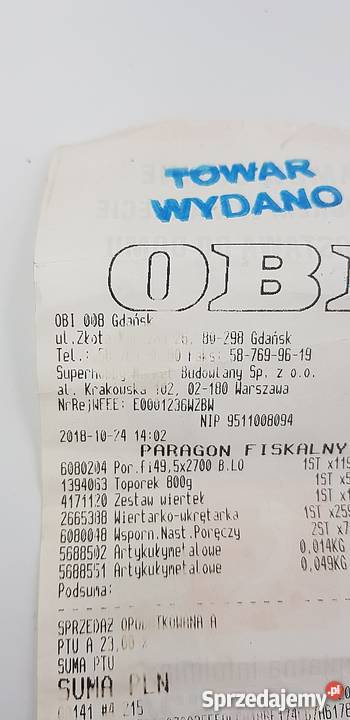 LUX Wiertarkowkrętarka ABS18 LiC Akumulatorowe Elektryczne Gdańsk