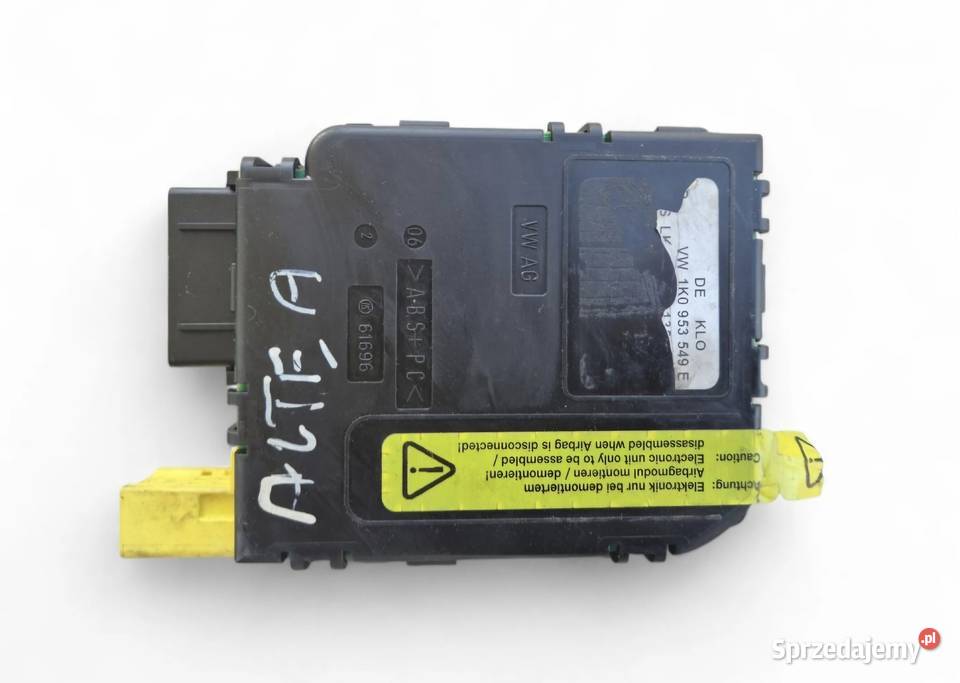 CZUJNIK KĄTA SKRĘTU ALTEA XL A3 8P GOLF V osobowe Działoszyce