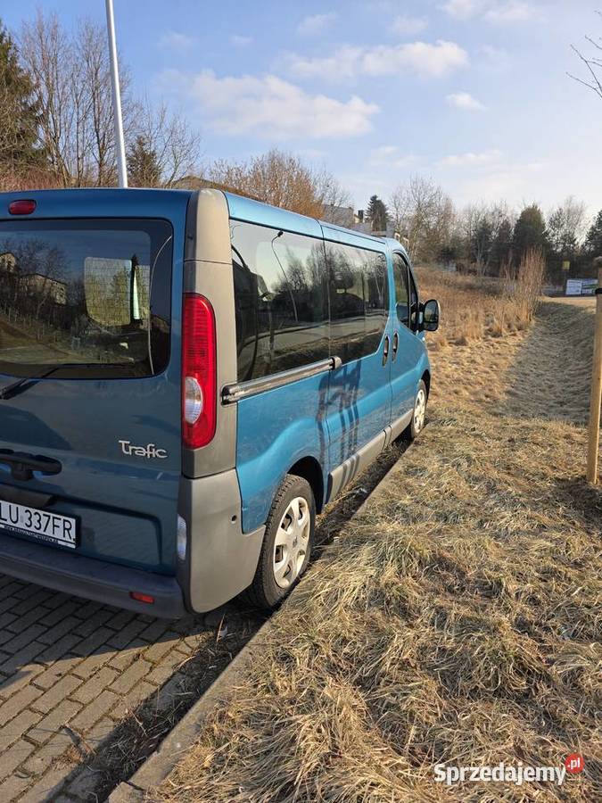 Renault Trafic 1997 3 Kombi produkcji 2014 Trafic lubelskie