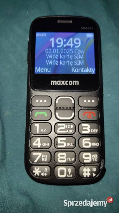 sprzedam telefon komórkowy maxcom sprawną lettko Sosnowiec