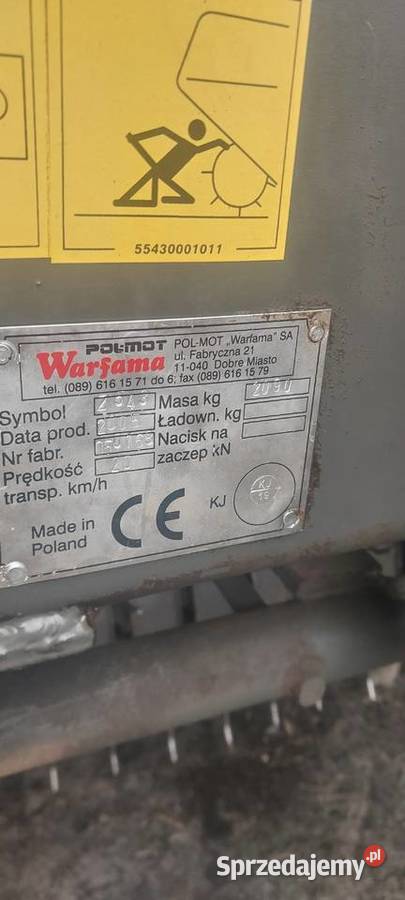 Prasa rolująca Walfarma Kock
