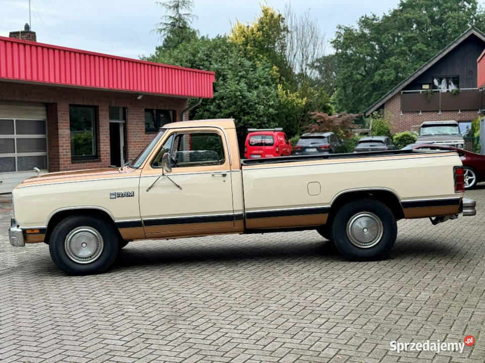Dodge RAM D350 1986 klasyk pickup silnik 360V8 RAM Sulechów