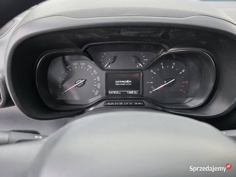 Citroen Berlingo 2020r 48 uszkodzony Sieradz