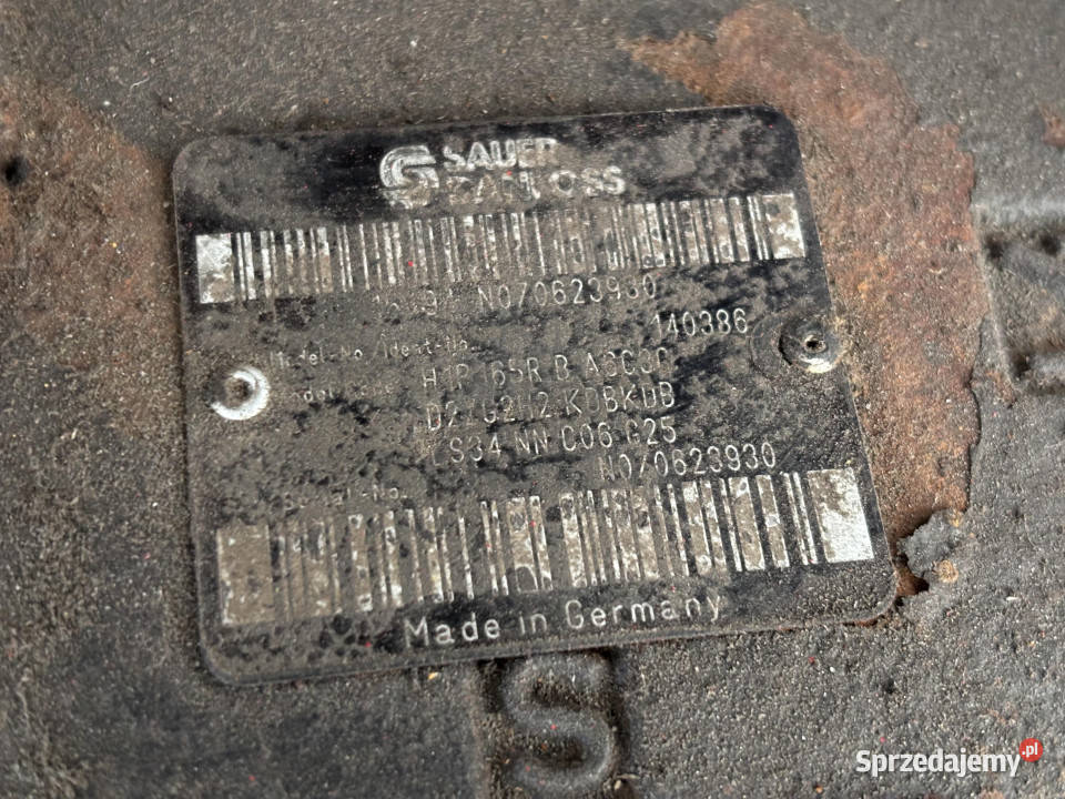 Claas Lexion 600 Pompa Hydrauliczna Hydrostat wielkopolskie Jastrzębniki