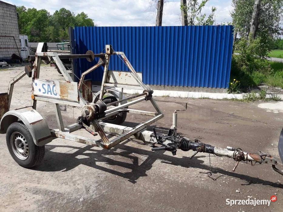 Przyczepa do kabli samozaładowcza bębnów dmc Tarnów