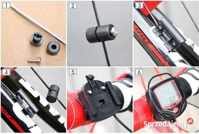 LICZNIK WODOODPORNY ROWEROWY KOMPUTER Skawina