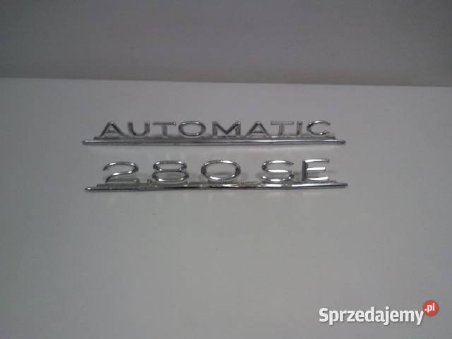 Mercedes Benz W 111 W 112 W113 znaczek AUTOMATIC Lublin