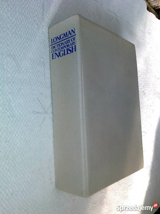 LONGMANDictionery of Contemporary English 1990 dla dorosłych Warszawa