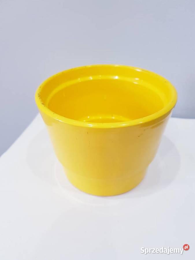Ceramiczna doniczka śląskie