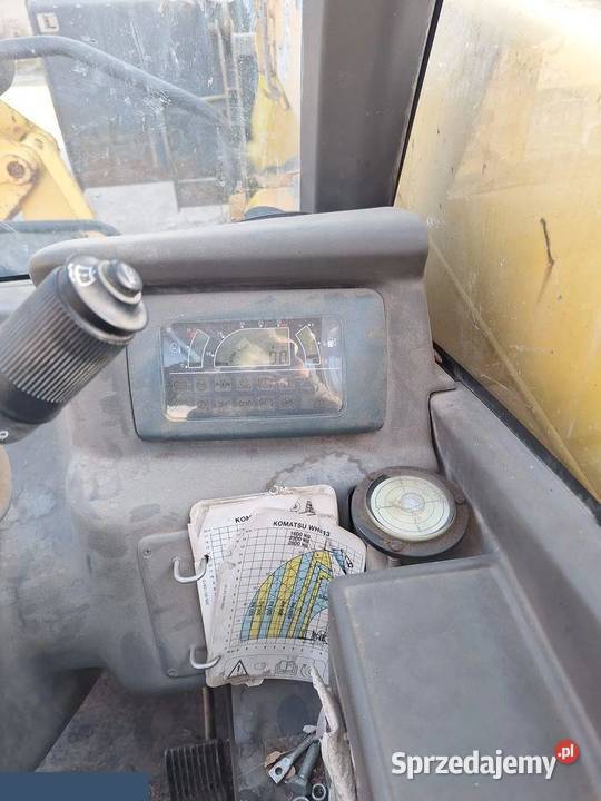 Ładowarka KOMATSU WH613 4x4 2006r Zarejestrowana Bielawa sprzedam