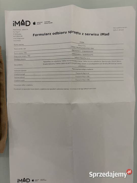 Iphone 11 pro nowy Zielonka