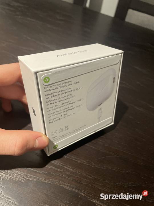 Słuchawki bezprzewodowe AirPods pro2 Słuchawki i głośniki podlaskie Łomża