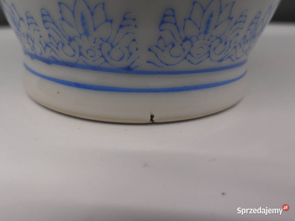 Chiński Wazon Porcelanowy Ptaki i Piwonie Porcelana i szkło Porcelana i szkło