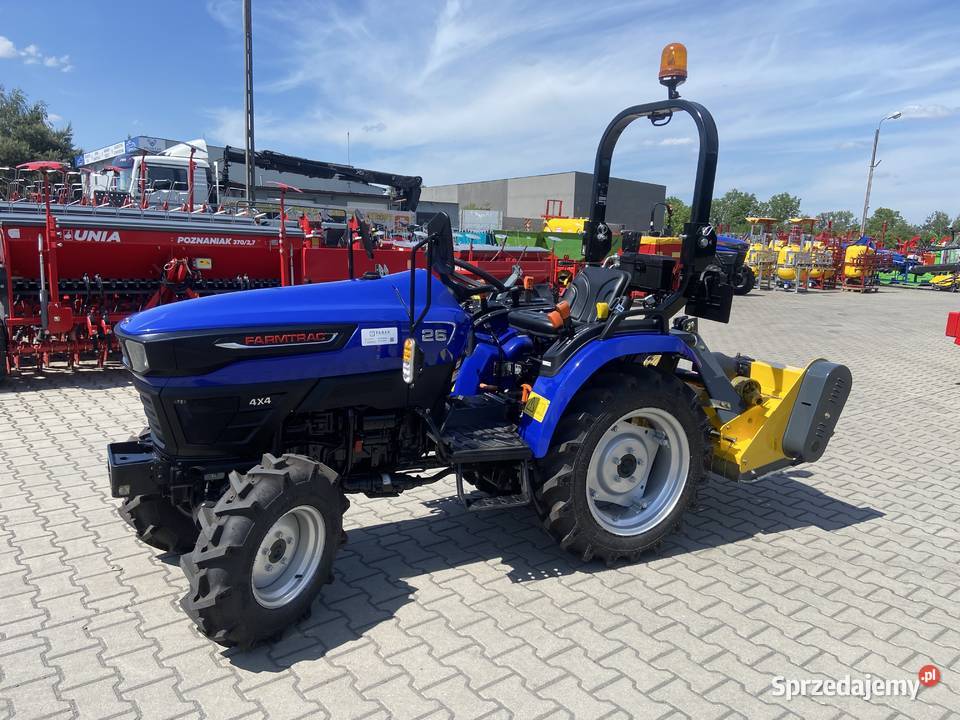 Ciągnik rolniczy FARMTRAC 26 4WD 25 Dostępny wielkopolskie Opatówek