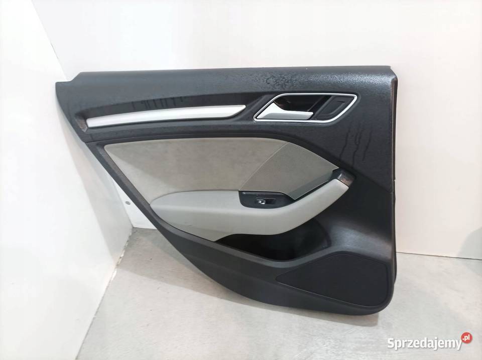 FOTELE PRZÓD TYŁ KANAPA PÓŁSKÓRA SEDAN Audi A3 osobowe