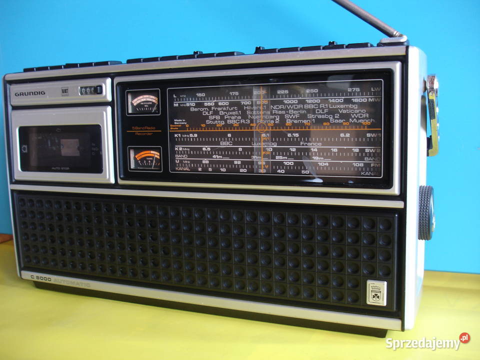 Radiomagnetofon GRUNDIG C8000 lubuskie Zielona Góra
