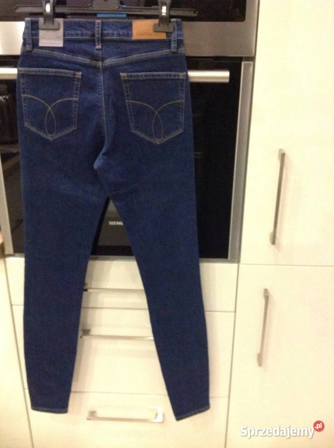 Spodnie Jeans Damskie CALVIN KLEIN XXS Skinny Spodnie