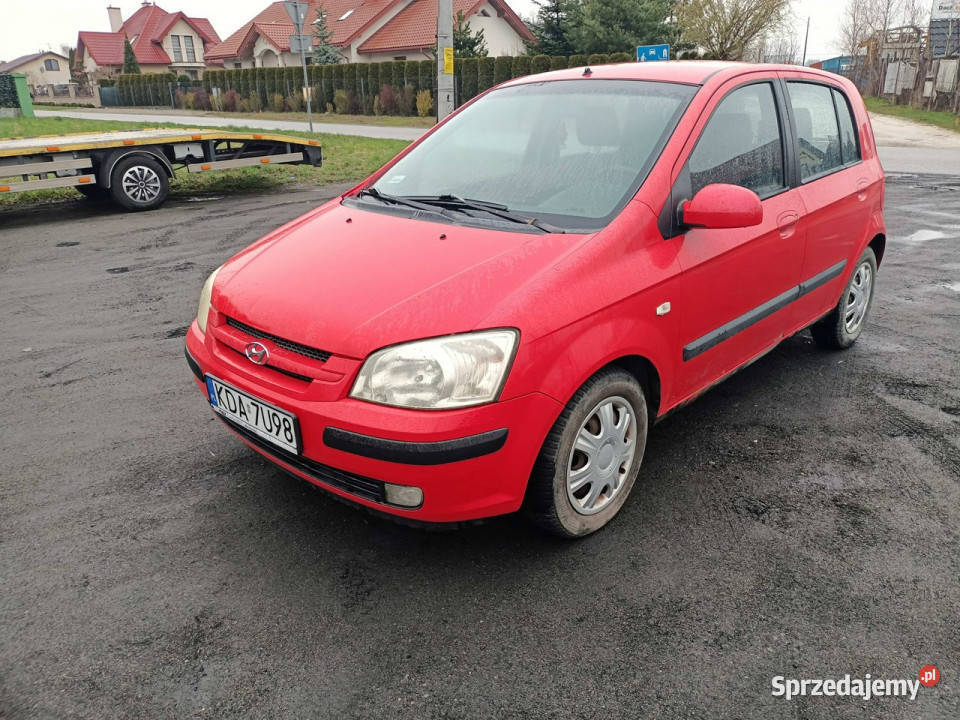Hyundai Getz Hyundai Getz 13 02r Getz Samochody osobowe Tarnów