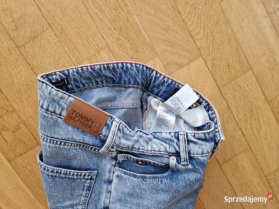 Nowe spodnie dżinsy Tommy Hilfiger dziewczyny Bibice
