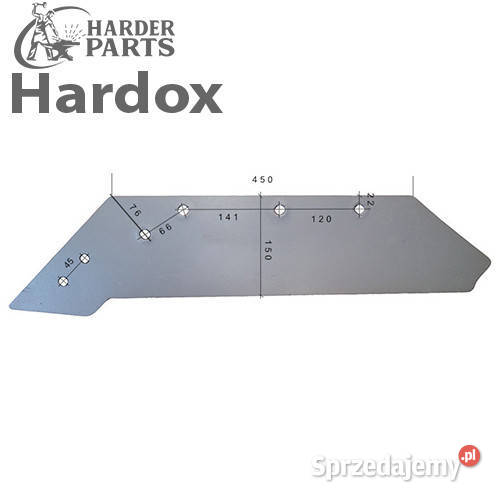 Lemiesz HARDOX 1192L do pługa UNIA grudziądz TUR sprzedam