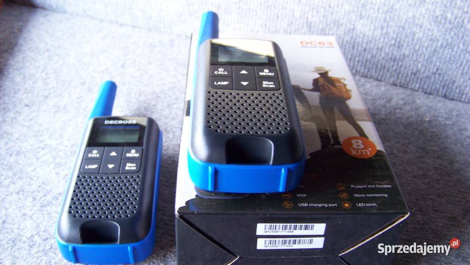 Radiotelefony PMR DECROSS DC63 Zakopane