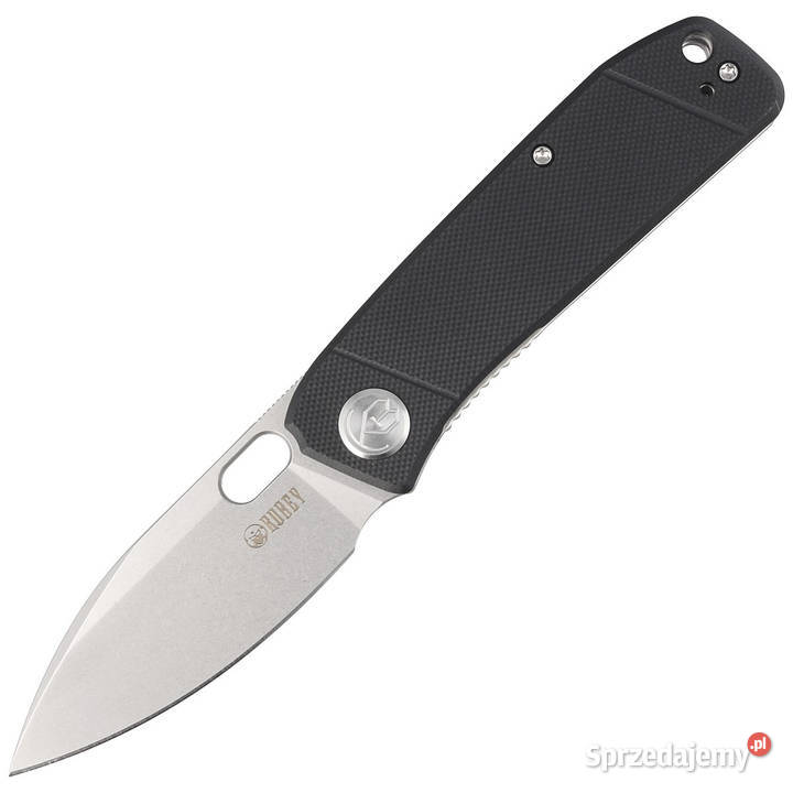 Nóż składany Kubey Hyde Black G10 Sand Blasted Akcesoria, narzędzia i noże mazowieckie