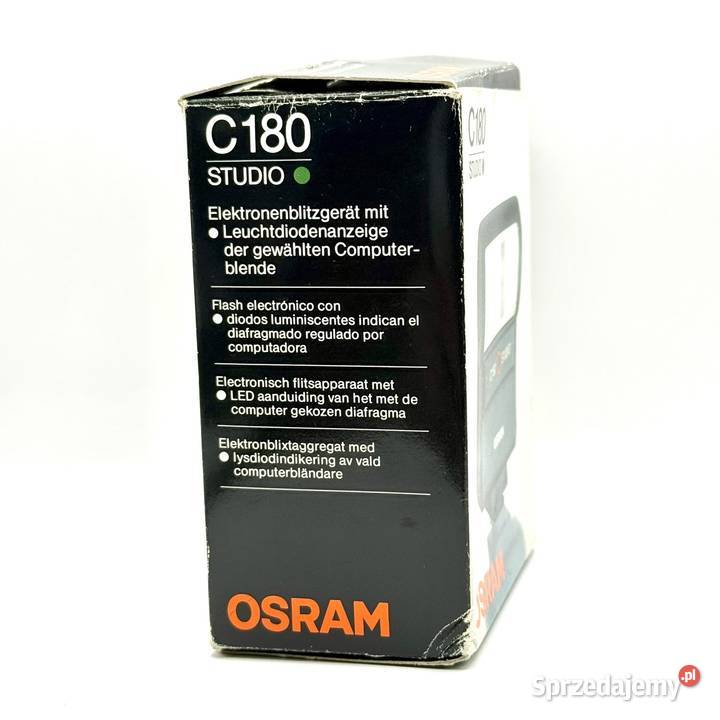 Lampa błyskowa Osram 180 studio do aparatów Warszawa