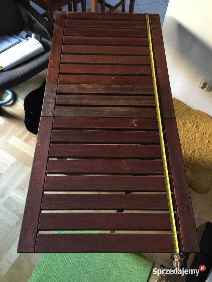 Stół rozkładany tarasowy IKEA drewno Warszawa