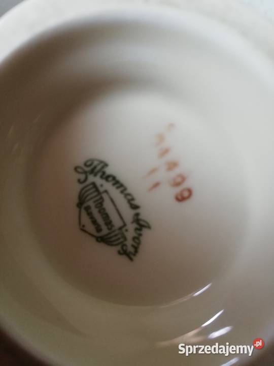 Porcelanowe sygnowane duże mleczniki Antyki, Sztuka, Kolekcje małopolskie Ropa