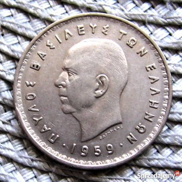 Grecja 10 Drahma 1959r Kalisz