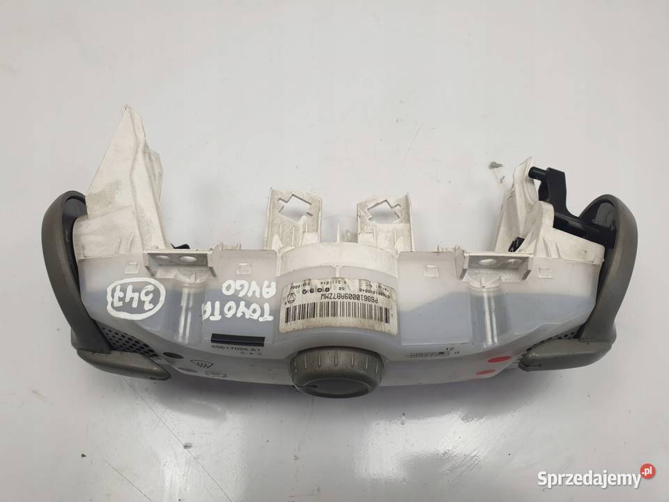 PANEL KLIMATYZACJI Toyota Aygo lift NAWIEWU osobowe
