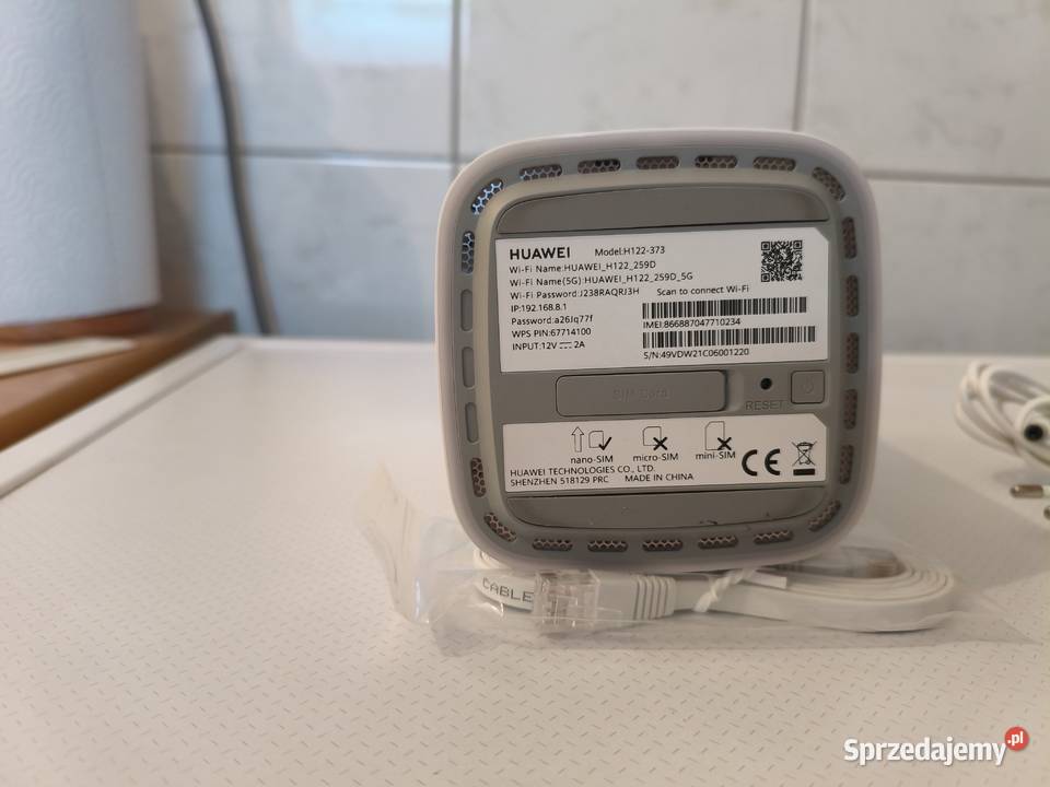 huawei H122373 router stacjonarny 5G CPE Pro2 Telefony i Akcesoria