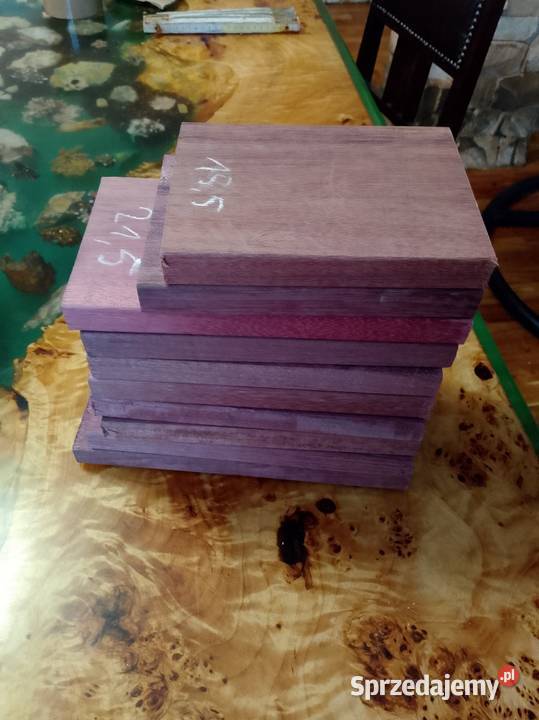 Drewno Mahoń deski ponad 1 m2 Nowy Tomyśl