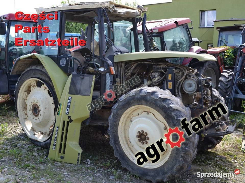 Hurlimann XT 908 części skrzynia biegów silnik Byków