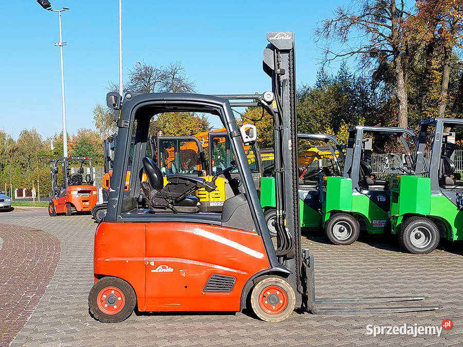 wózek widłowy elektryczny Linde E16PH01 16 t małopolskie Kęty sprzedam