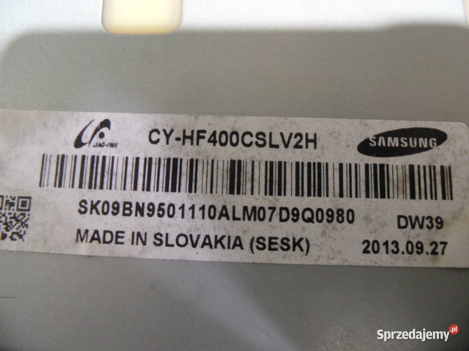 plyta glowna telewizora samsung UE40F6400